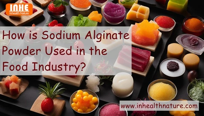 How is Sodium Alginate Powder Used in the Food Industry